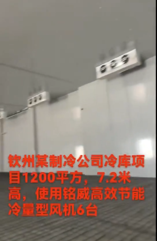 8640立方节能冷库案例